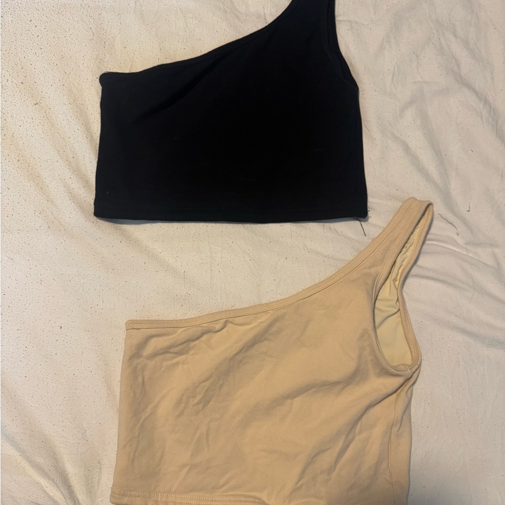 Klassy Network One-Shoulder Top bundle
